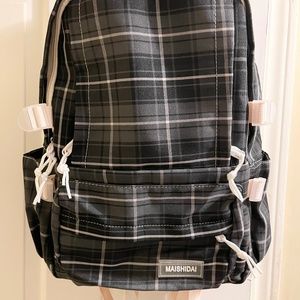 Japanese Plaid School Backpack